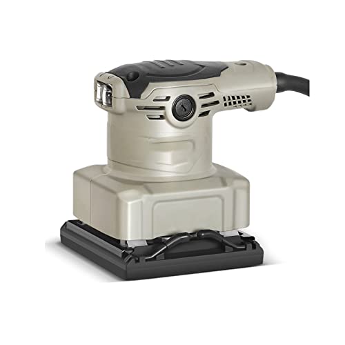 Cepillo eléctrico carpintería parkside 1 Beyori Lijadora eléctrica Plana multifunción de Inicio, 240W (con Cepillo de Carbono y 20 Hojas de Papel de Lija) pequeñas Herramientas de carpintería adecuadas for moler y pulir