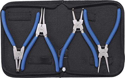 Alicates de clip 1 BGS 447 | Juego de alicates de puntas (circlip) | 175 mm | 4 piezas