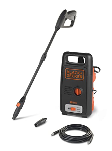 Parkside limpiadora de alta presión 1300w 1 BLACK+DECKER Hidrolimpiadora de Alta Presión BXPW1300E,Base (1300 W, 100 Bar, 390 l/h)