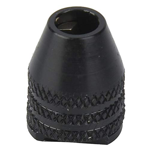 Cambiar cabezal taladro 1 Cabezal de conversión de adaptador de mandril de tres mordazas mini universal de 8 mm 0.5-3.2 mm para taladro de destornillador eléctrico(Short tail 8mm)