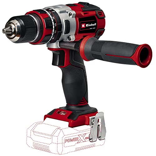 Taladro einhell carrefour 1 Einhell Expert TE-CD 18 Li-i - Taladro percutor sin cable (sin batería, 18 V, 2 velocidades, 60 Nm, luz LED, Power-X-Change) rojo