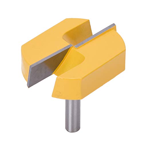 Planos mesa fresadora 1 Fresa Plana Madera 8mm, Broca Fresadora Mesa de Madera Limpieza de la Superficie Inferior Ranurado Cepillado Fresadora Fresa