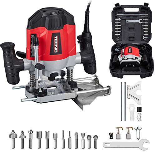 Fresadora practyl 1 FRESADORA ELECTRICA PROFESIONAL 1200W CAJA 12 FRESAS + MALETÍN + ACCESORIOS