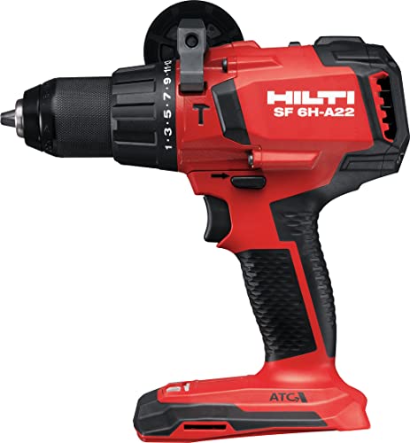 Batería para taladro 1 Hilti 2184333 Atornillador taladro percutor a batería SF 6H-A22 (22 V, perforación con percusión y atornillado. Peso 1.686 kg. Incluye maletín. No incluye batería)