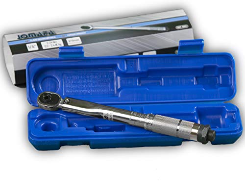 Llave dinamométrica parkside 1 JOMAFA - LLAVE DINAMOMETRICA 1/4" TORQUE: 2-24 Nm CON CERTIFICADO DE CALIBRACION, acero cromo-vanadio