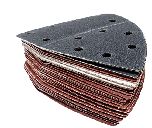 Recambio lijas parkside 1 Parkside LIDL IAN 291795 303400 - Juego de 30 hojas de lija para lijadora manual PHS 160 E5