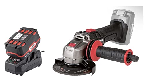 Amoladora parkside batería 1 Parkside Performance - Amoladora angular inalámbrica de 20 V con batería y cargador rápido Cepillos s Motor particularmente duradero, potente y de bajo desgaste: Ø 125 mm Velocidad: 10.000 RPM