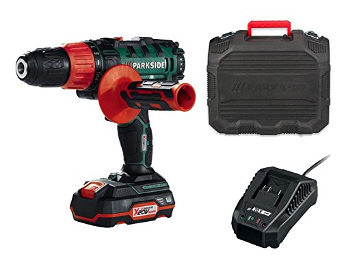Despiece atornillador parkside 1 PARKSIDE® - Taladro de impacto inalámbrico de 2 velocidades, PSBSA 20-Li X20V (incluye batería y cargador, en maletín de transporte)