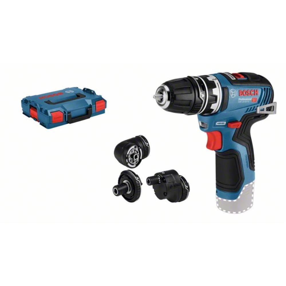 Accesorios baño sin taladro leroy merlin 1 Taladro de batería gsr 12v-35 fc | sin batería sin cargador con 4 accesorios y l-boxx