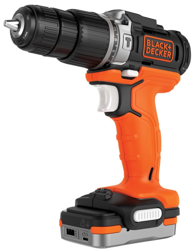 Taladro de batería leroy merlin 1 Taladro percutor a batería black+ decker bdchd12s1 12v bateria 1,5ah + bolsa