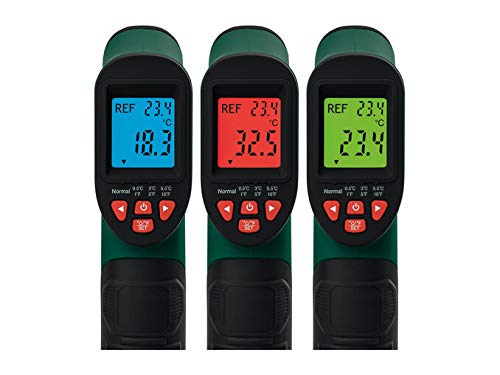 Termómetro parkside 1 Termómetro infrarrojo Parkside PTIA 1 Rango de medición: -50 a + 380ºC Para una medición rápida de la temperatura de la superficie Señal de medición infrarroja precisa